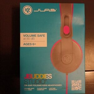 JBuddies Studio Kids Headphones - Pink